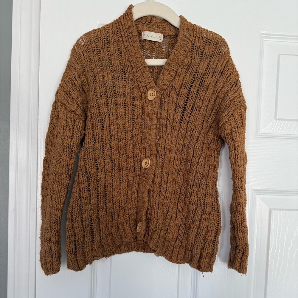 Rylee and Cru knitted cardigan- size 4-5